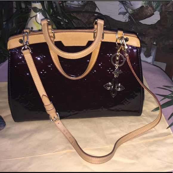 🔥 SOLD!🔥Gorgeous LV Brea Amarante Vernis - Picture 2 of 8